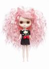 Limited Edition : Little Pinkie Evil style with long wavy hairs and choppy locks at the top look like the horn to inject volume.

